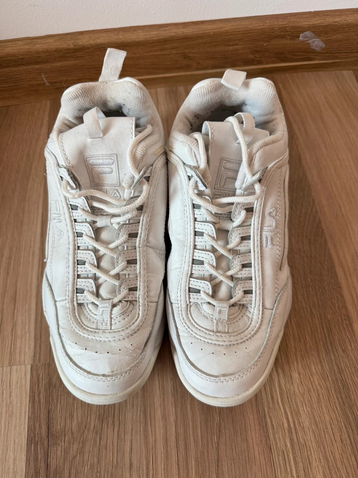 FILA Scarpe in piele bianca